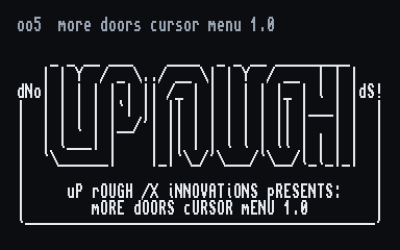 /X oo5: More Doors Cursor Menu 1.0